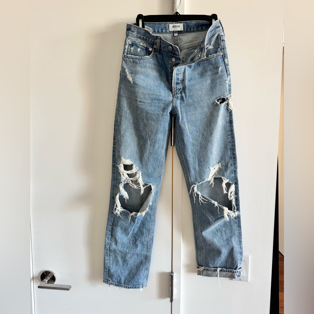 Agolde ripped jeans
